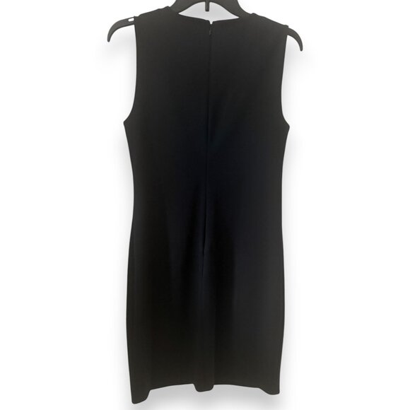 Banana Republic Black Sleeveless Sheath Dress with Bow Detail - Picture 2 of 3